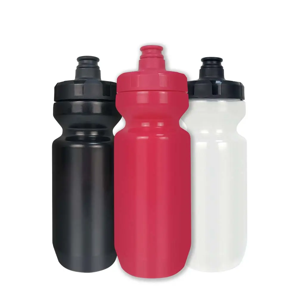 BPA Free Gym Radfahren Wander flasche 600ml Squeeze Plastic Sports Gym Wasser flasche Radfahren Wasser flasche Kunststoff