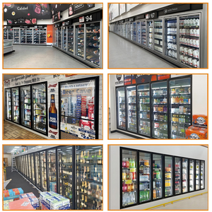 Cửa kính phòng lạnh Tủ đông bia hang mát hiển thị tùy chỉnh đi bộ-ins - Product Image 5