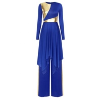 Ensemble de vêtements de danse contemporaine pour femmes, costume de scène, tenue de performance, vêtements de danse liturgique pour l'église