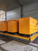 Groupe électrogène diesel silencieux à refroidissement par eau 50 kW 50 Hz/60 Hz à prix avantageux pour usage domestique
