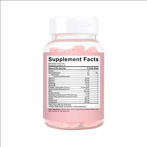 Complément Anti-Âge OEM : Gommes Éclaircissantes pour la Peau au Collagène Marin et Vitamines, Bonbons Oursons Saveur Fraise pour un Teint Lumineux - Product Image 2
