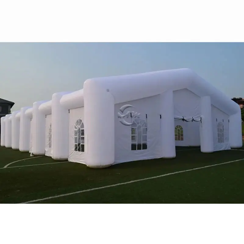 뜨거운 판매 상업 사용자 정의 파티 이벤트 웨딩 LED 빛 풍선 텐트 Inflatables 집 풍선 천막 텐트