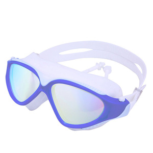Gafas de natación antiniebla con lentes con revestimiento de espejo, Material de PC, universales para hombres y mujeres, natación, buceo, visión clara, resistente al agua - Product Image 5