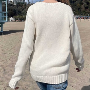 <span class=keywords><strong>Pull</strong></span> en maille pour <span class=keywords><strong>femme</strong></span> avec logo personnalisé OEM, 100% coton, <span class=keywords><strong>drapeau</strong></span> américain, tricot jacquard, motif tricoté, <span class=keywords><strong>pull</strong></span> d'hiver pour <span class=keywords><strong>femme</strong></span> - Product Image 2