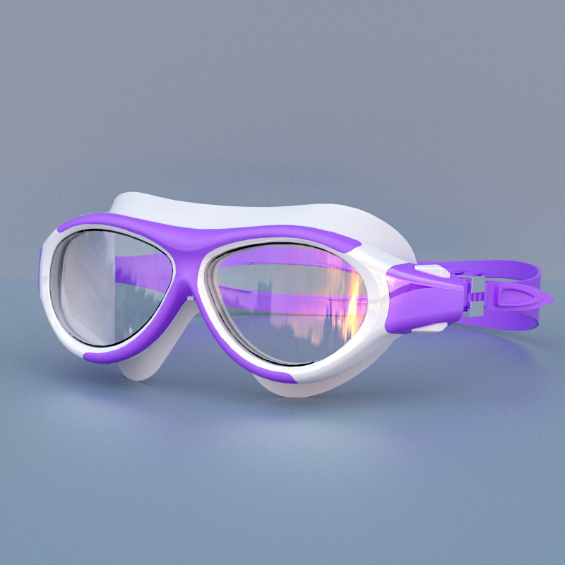Purple white transparent