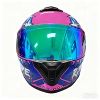 Casque de moto intégral ZOOMLON Factory 2026 avec certification ECE, double visière, norme DOT, bonne doublure, lentille REVO