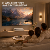 Projecteur laser à ultra courte focale XGIMI AURA2 4K UHD 2300 lumens ISO, projecteur de cinéma maison intelligent, Dolby Vision, IMAX Enhanced