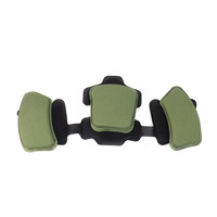 Kits de rembourrage en coton pour casque d'airsoft, remplacement intérieur du casque en mousse EVA avec logo personnalisé, tapis de rembourrage pour casque