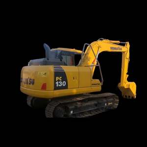 Oferta Especial: Excavadora Hidráulica Usada Komatsu PC130 de 13 Toneladas, Oruga, Original Japonesa, con Cucharón y Motor Usados - Product Image 1