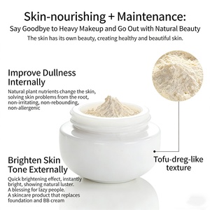 Crema Sbiancante al Ginseng e Perla d'Oro 30g, Etichetta Privata OEM, Cura delle Macchie Scure, Idratante e Nutriente, Uso Giorno e Notte per Donne - Product Image 5