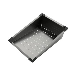 Grifo <span class=keywords><strong>de</strong></span> <span class=keywords><strong>lavabo</strong></span> <span class=keywords><strong>de</strong></span> hotel moderno 2024 <span class=keywords><strong>de</strong></span> acero inoxidable 304 cepillado, negro mármol, con <span class=keywords><strong>cascada</strong></span> y lluvia, <span class=keywords><strong>de</strong></span> un solo cuenco cuadrado, <span class=keywords><strong>de</strong></span> cuatro orificios - Product Image 4