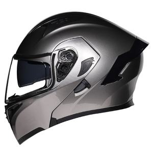 <span class=keywords><strong>Casco</strong></span> <span class=keywords><strong>Modular</strong></span> Personalizado con Certificación DOT para Hombre y <span class=keywords><strong>Mujer</strong></span> con Doble Visor de Material ABS para Motocicleta - Product Image 1
