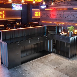 صالة ألعاب رياضية على الطراز الصناعي ، طلب بالجملة لتناول الطعام في الفنادق الخارجية ، بار مطعم ومتجر الحليب والشاي - Product Image 3