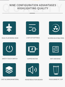 Frappe Maker CE nhãn hiệu sữa lắc Máy Whisk bong bóng trà uống Mixer cho cà phê sữa lắc Maker - Product Image 6