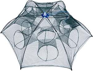 <strong>Survival</strong> Emergency <strong>Fishing</strong> Cast <strong>Net</strong>, Compact Lightweight Build, High-Tensile Anti-Fray Mesh for Bug-Out Bags - Product Image 2