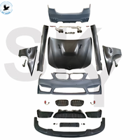 Kit bodi Bumper depan BMW 3 seri E90 E92 E93 M4, termasuk klip