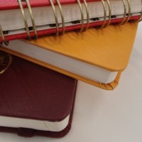 Papier de reliure enduit de PVC de qualité supérieure pour la reliure de livres, papier simili cuir gaufré durable pour couverture de carnet A4, matériel de bureau