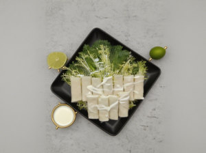 Vente en gros de rouleaux de printemps chinois de qualité fine rouleaux de pâtisserie délicieux <span class=keywords><strong>mini</strong></span> rouleaux de printemps savoureux - Product Image 6