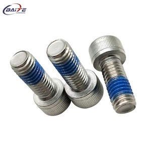 Thép không gỉ Hex ổ cắm cap cup đầu threadlock <span class=keywords><strong>Bolt</strong></span> chống nới lỏng nylon màu Xanh vá khóa chủ đề nylok <span class=keywords><strong>Bolt</strong></span> - Product Image 2