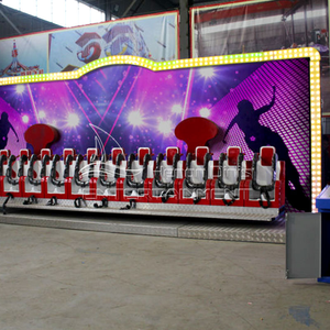 Équipement de parc amusant jeu de carnaval tour de miami jeu de balançoire extérieur Portable tour d'amusement monté sur remorque - Product Image 6