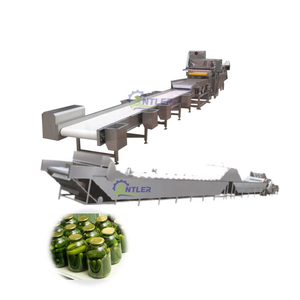 全自动黄瓜罐头生产线腌制小黄瓜罐头生产线 - Product Image 1
