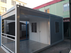 Contenedor móvil desmontable de alta calidad de 20 pies y 40 pies, caja de centinela para portero de <span class=keywords><strong>casa</strong></span> con EPS, prefabricado inteligente de una habitación para uso de oficina - Product Image 3