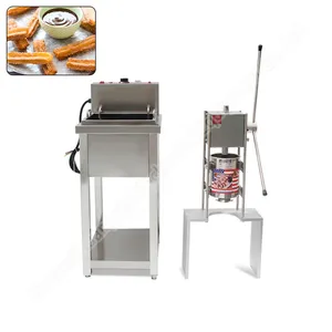 High Efficiency Churros Making Machine Electric Deep Fryer Machine 5L Churros Machine With Fryer