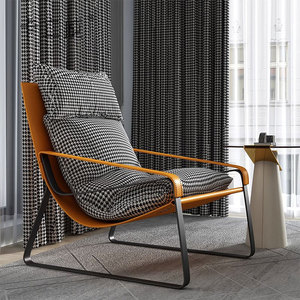 Liyu Mobilier de bureau Design italien Canapé simple Chaise Style européen Offre Spéciale pour hôtel Chambre Villa Salon Accent Utilisation - Product Image 1