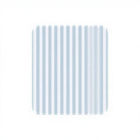 Tapis de souris rectangulaire à rayures bleues, imperméable, base en caoutchouc antidérapante, accessoires de bureau d'ordinateur simples et amusants, bleu clair