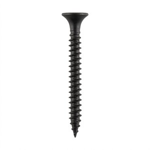 Vis à tête trompette en acier au carbone C1022A à filetage fin, phosphate noire, marquage CE, pour la fabrication de tôles, service OEM - Product Image 1