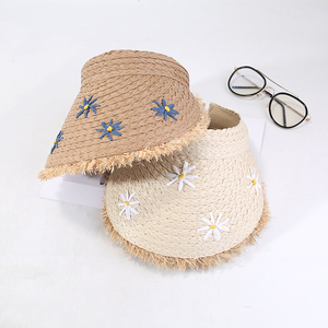 Sombreros de Paja al por Mayor para Mujer, Sombrero de Sol de Paja con Logotipo Personalizado, Gorras de Paja para Playa de Verano para Damas - Product Image 2