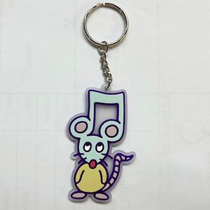 Porte-clés en caoutchouc PVC 2D 3D personnalisé avec votre propre logo, breloques en PVC souple, chaîne de porte-clés avec cadeaux promotionnels d'entreprise - Product Image 3