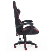 Chaises de jeu pro ergonomiques en tissu respirant de chaise d'ordinateur de PC de course de mousse à haute densité