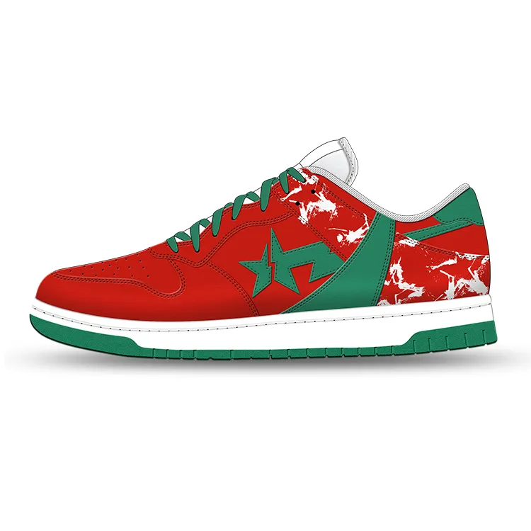 2024 fornitore di alta qualità di Natale con taglio basso Unisex grandi dimensioni SB Oem Sneaker Logo personalizzato basket Skateboard scarpe sportive