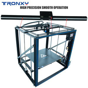 Imprimante 3D CNC TRONXY <span class=keywords><strong>X5SA</strong></span>-500 <span class=keywords><strong>PRO</strong></span>, version à rails de guidage, grande taille 500*500*600mm, Corexy, moteur ultra-silencieux, Impresora 3d - Product Image 4