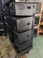 Système de Son Line Array Linéaire TD24+12 d'Occasion TA-L12 Double Haut-Parleur Line Array 12" avec Subwoofers Kine Doubles 18" d'Origine Non Réparés, Unités B&C
