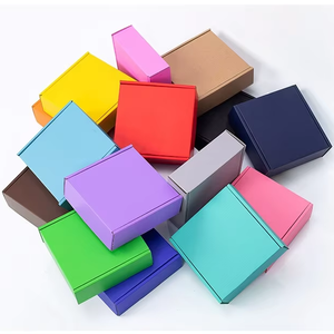 Máy bay hộp bưu phẩm giấy sóng vận chuyển bao bì doanh nghiệp nhỏ tùy chỉnh logo gửi thư hộp - Product Image 1