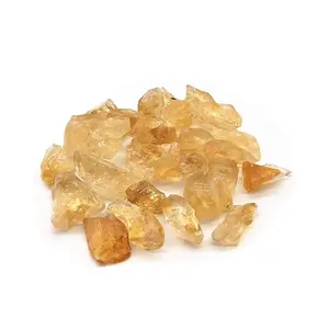 Natural Brazil Yellow crystal Quartz Healing Rough Citrine Stone for Processing jewelry