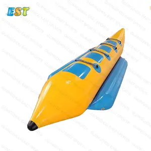 Fabrik Günstiges Wasser 5 Personen 8 Personen oder 12 Personen Tragbares 0,6/0,9mm PVC-Plane Aufblasbares Spielzeug boot