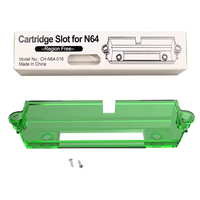 Pièces de réparation pour console Nintendo 64 : Emplacement pour cartouche et plateau pour manette N64 avec boîte d'emballage