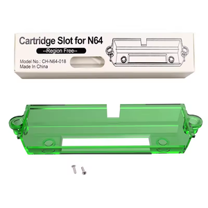 Pièces de réparation pour console Nintendo 64 : Emplacement pour cartouche et plateau pour manette N64 avec boîte d'emballage - Product Image 5