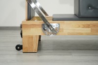 Reformer de Pilates Cadillac de Madera de Roble Maciza, Multifuncional, Duradero y de Alta Densidad