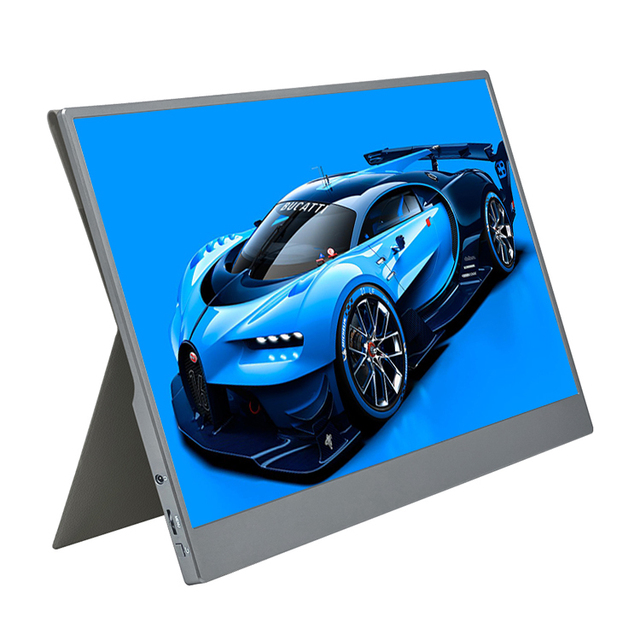 15.6" 4K Portable Monitor with Touch Screen Battery Optional Dual USB Type-C PC Monitor