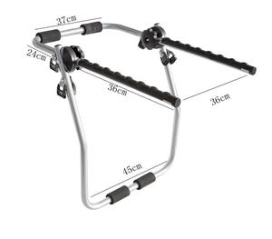 Support de rangement pour vélo en acier pour voiture Support de transport pour vtt Support de transport portable pour vélo de montagne pour 3 vélos - Product Image 1