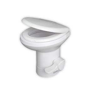 Inodoro de camping portátil blanco AGE con descarga de gravedad accionada por pie para uso de agua de <span class=keywords><strong>caravana</strong></span> y <span class=keywords><strong>caravana</strong></span> - Product Image 3