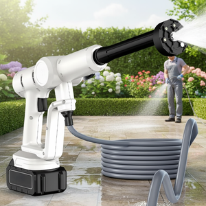 Nettoyeur haute pression sans fil, portée <span class=keywords><strong>de</strong></span> pulvérisation <span class=keywords><strong>de</strong></span> 15 m, pistolet <span class=keywords><strong>de</strong></span> nettoyage haute pression portable, batterie <span class=keywords><strong>au</strong></span> lithium pour voiture, <span class=keywords><strong>jardin</strong></span>, usage domestique - Product Image 1