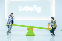 Aire de jeux scientifique interactive pour enfants, équipement d'amusement technologique lumineux pour enfants, balançoire