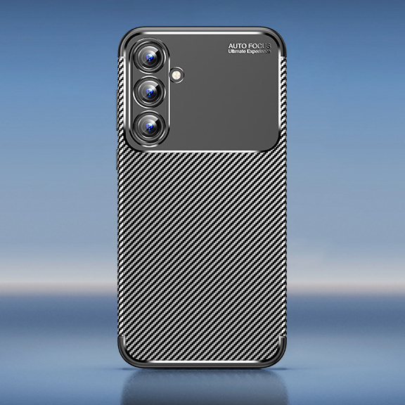 Shockproof Carbon Fiber TPU Matte Anti Slip Mobile Phone Cover Case for Samsung Galaxy A05s A15 A25 A35 A55 5G