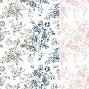 Tissu en <span class=keywords><strong>toile</strong></span> tissée imprimé <span class=keywords><strong>Toile</strong></span> <span class=keywords><strong>de</strong></span> <span class=keywords><strong>Jouy</strong></span> style Palais gris à motif couleur personnalisé pour la décoration intérieure, nappes, serviettes et sacs - Product Image 6