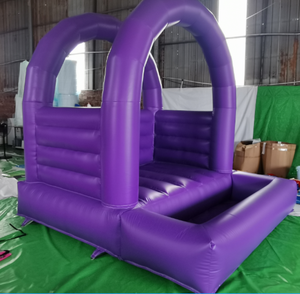 Casa de rebote personalizada púrpura de alta calidad Casa de rebote para niños pequeños Comercial para <span class=keywords><strong>alquiler</strong></span> de fiestas - Product Image 2